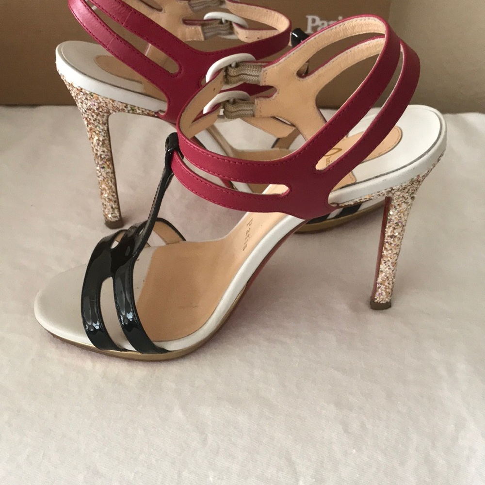 Authentic Christian Louboutin Double Tutti